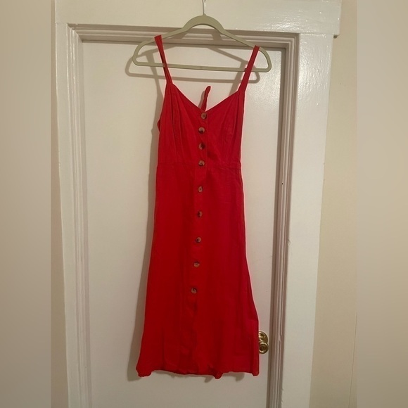 Japna red tank midi dress size medium - Picture 6 of 9